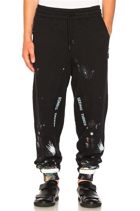 off white galaxy pants|off white sweatpants.